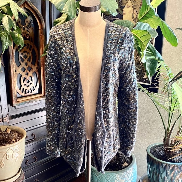 Anthropologie Moth Keavy Jacquard jacket cardigan - Picture 4 of 16